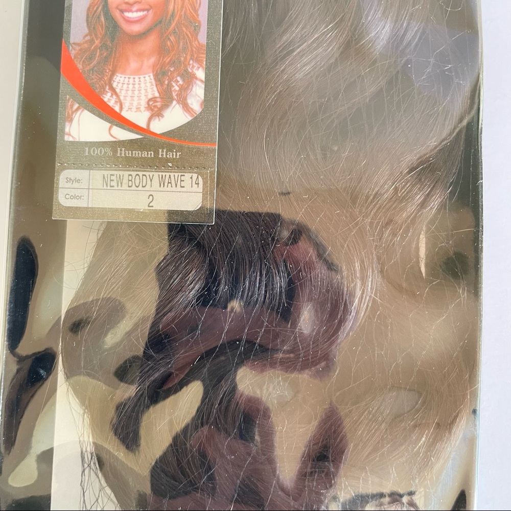 100% Human Hair Bobbi Boss First Class Hair New Body Wave 14 Color 2 - Picture 9 of 16